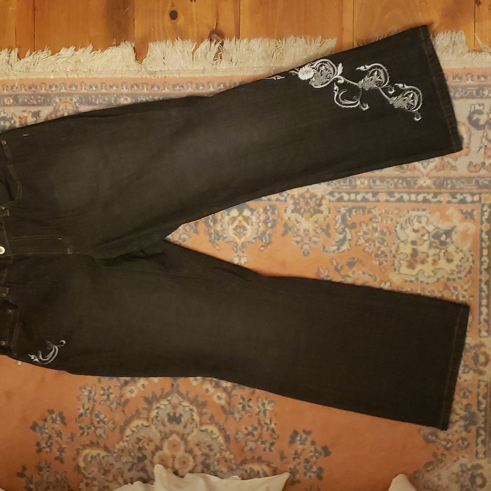 COLDWATER CREEK dark denim jeans Size P16